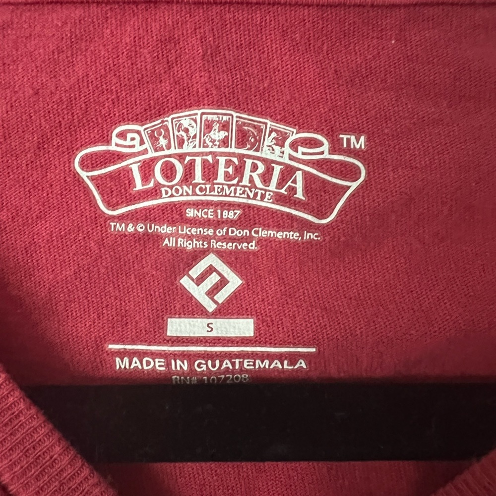 Lotería t-shirt L - Picture 2 of 2